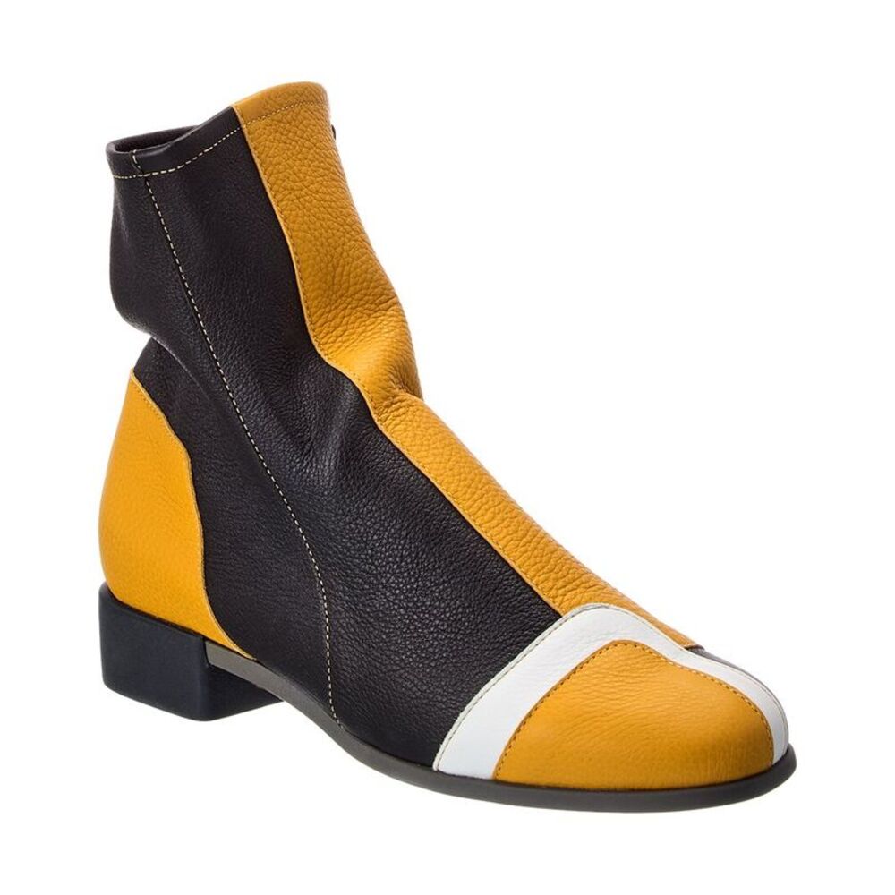 Arche Twimhi Leather Boot, Yellow
